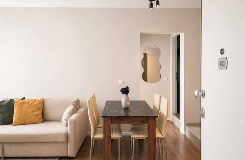 Ladadika Apartment | Port View 1 Bedroom Apartment with Sofa Bed