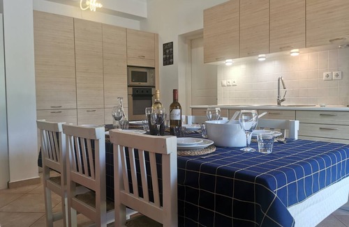 Poulata Apartment | Private Sami Villa for 6 – Pool, Safe Gardens, WiFi & Space to Relax