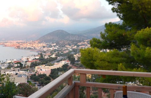 Stalida Villa | R 3010 Villa Eadric with Sea View, Sofa Bed & Two Balconies.
