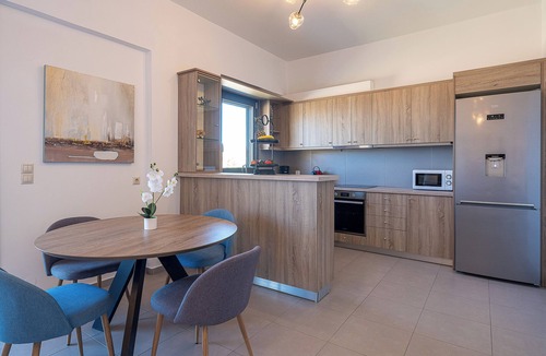 Agia Pelagia Villa | Rock Of Angel Villa 4 bds 3 ba with stuning Sea view!