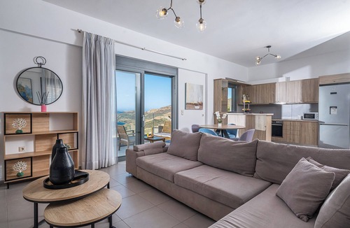 Agia Pelagia Villa | Rock Of Angel Villa 4 bds 3 ba with stuning Sea view!