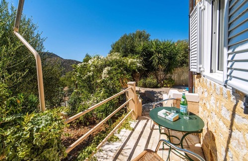 Vathy Villa | Romantic Cottage with Private Pool and Garden near Vathy and Dexa Beach