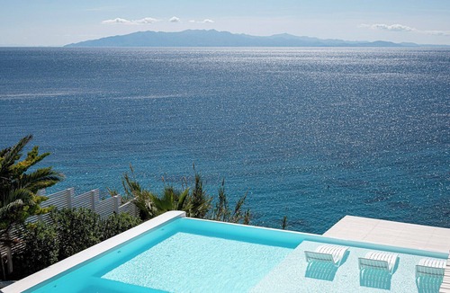Agios Ioannis Villa | Sanarte villa 2, 5br w/private pool and sea view!
