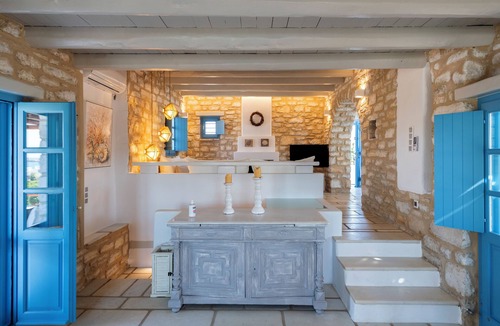 Santa Maria Villa | Sand Key Villa 1 - A beautiful cycladic residence with 7 Bedrooms