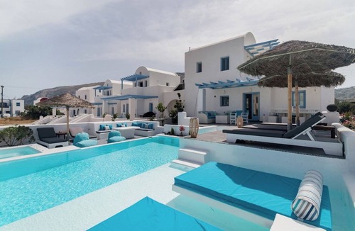 Kamari Cottage | Santoxenia Luxury Villa | Private Pool, Jacuzzi & Sea View