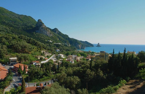 Agios Gordios Apartment | Sea view studio