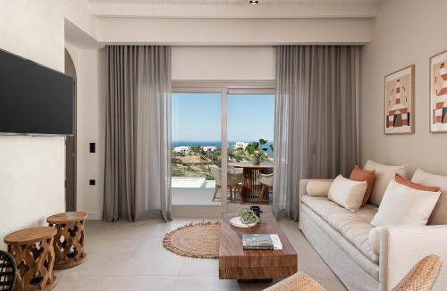 Agia Pelagia Villa | Seaview Lux Villa Kokomo Aura with Private Pool, 400m to beach!