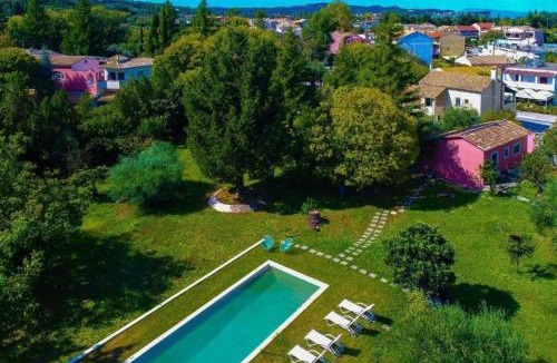 Acharavi Villa | Secret Garden House - Private garden with pool