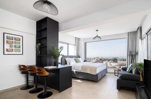 Thessaloniki Apartment | Skyline City Luxury Apartment with Stunning Terrace by BiNoBi!