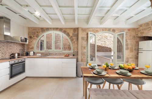 Rhodes Old Town Villa | Spacious 4 Bedroom Villa SoZoe, in the Old Town of Rhodes with plunge pool