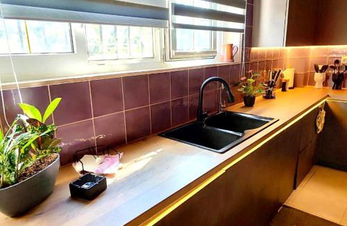 Minia Apartment | Spasmata Village Marica's House Only Adults - Sunset & Ionian Sea View
