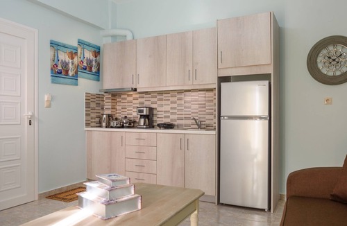 Neo Kalamaki Apartment | Spyros Aptmts - Afroditi - with sea view