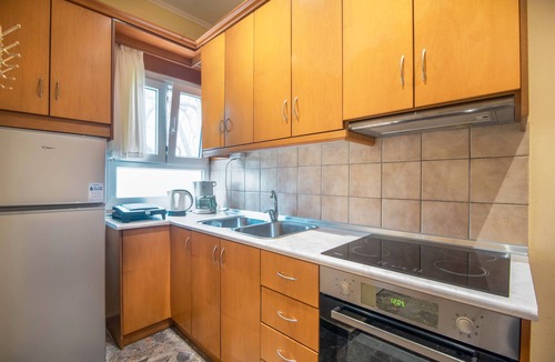 Paleokastritsa Apartment | Studio Apartment "Bozikis" with Wi-Fi, Garden und Balcony