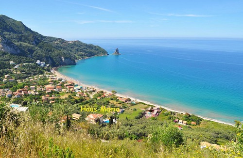 Agios Gordios Apartment | Studio Apartments Maria with Pool - Agios Gordios Beach
