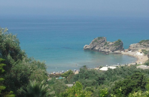Parelia Apartment | Studio Apartment Kontogialos With sea View and Garden - Pelekas Beach, Corfu