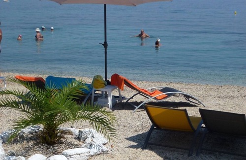 Benitses Apartment | Studio "Galini Studios 6" Near the Beach with Wi-Fi, A/C & Balcony