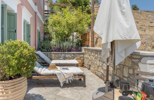 Pedi Apartment | Studio 'No 6 Superior Symi Nautilus' with Sea View, Wi-Fi and Air Conditioning
