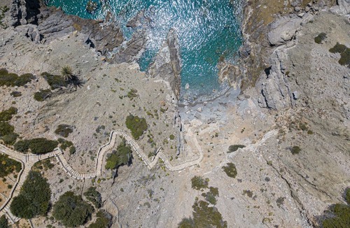 Vizari Villa | Stunning sea views, access to a private cove, hot tub!