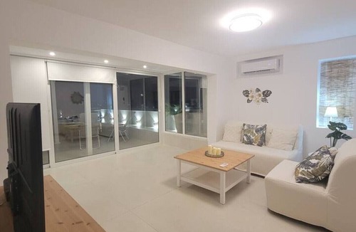 Loutraki Apartment | Stylish Rooftop Retreat Hot Tub Loutraki Beach