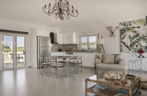 Svoronata Villa | Stylish Villa, A/C, Private Pool, Fabulous Location - Just 5mins walk to Tavernas & Ai Helis Beach!