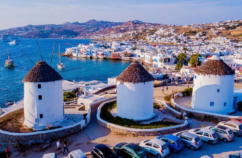 Tourlos Boat Rental | Sun-Kissed Sailing Adventure in Islas Cícladas, Mykonos