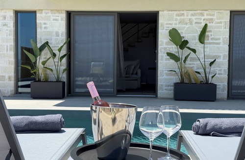 Katochori Villa | Sunrise Village Aptera Private Pool Villa No1 - Horizon