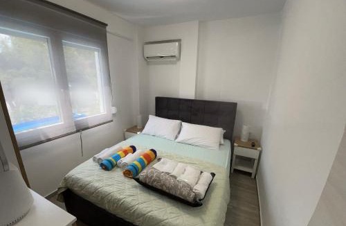 Ofrinion Apartment | Sunshine Ofrynio Apartment with private pool 260cm x 160cm during summer