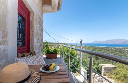 Kissamos Apartment | The Mulberry Stonehouse Sea - Mountain View