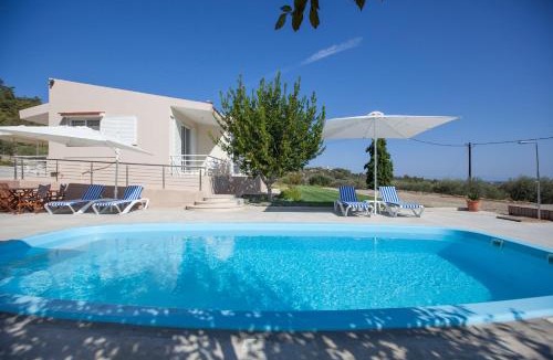 Theologos Villa | The Olive Grove Villa Private Pool with Sea & Sunset Views