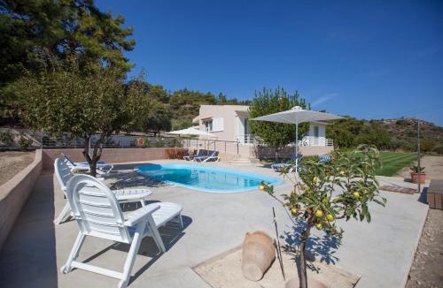 Theologos Villa | The Olive Grove Villa Private Pool with Sea & Sunset Views