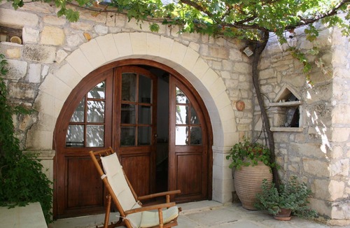 Douliana House | Traditional house Filippa with fireplace