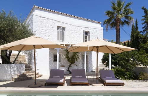 Spetses Villa | Traditional House With Pool in Spetses Village - 100m from the Sea