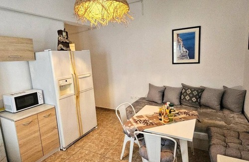 Perissa Apartment | Two-Bedroom Apartment with Mountain View, Wi-Fi & Air Conditioning