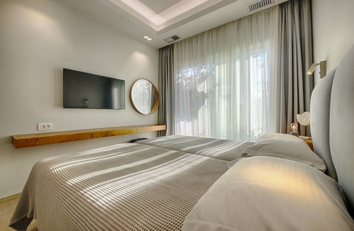 Agios Georgios Pagon Apartment | Vistonia Ferienwohnung 4 - direkt am Strand mit Meerblick