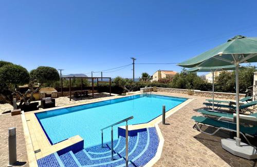 Kokkinon Khorion Villa | Villa Afrati Sea Views Pool AC