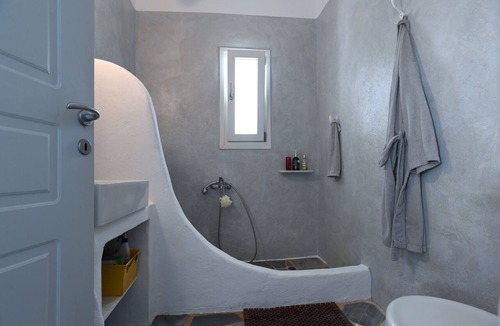 Tinos Villa | Villa Akrivi is a spacious newly renovated, sea front property, 5 bedroom 4 bath