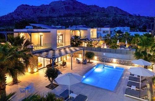 Kiotari Villa | Villa Artemis Lindian Palm by Villa Plus