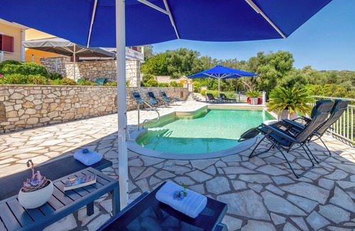 Gaios Apartment | Villa Avgerini Paxos III: Breathtaking sea views, private terrace & amazing pool