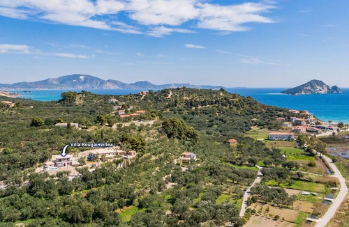 Limni Keri Villa | Villa Bougainvillea by Villa Plus