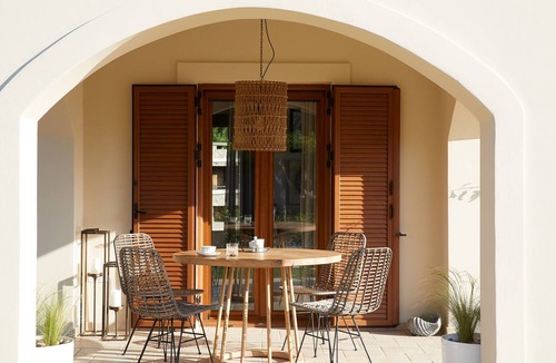 Dassia Villa | Villa Daphne with 2 bedrooms, private pool & outdoor jacuzzi.