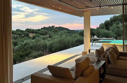 Pylos-Nestoras House | Villa Epicurean Retreat - Luxurious villa, infinity pool, sea view in Finikounda