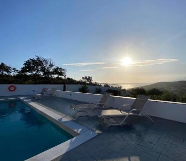 Vizari House | Villa George Sea View with pool - Triopetra
