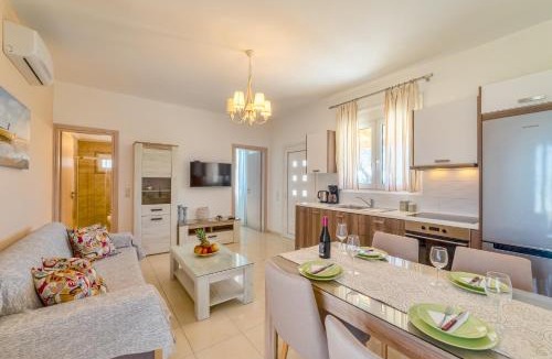 Vizari House | Villa George Sea View with pool - Triopetra