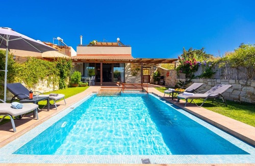 Platanias Town Villa | Villa Mandarin - Two Bedroom Villa, Sleeps 4