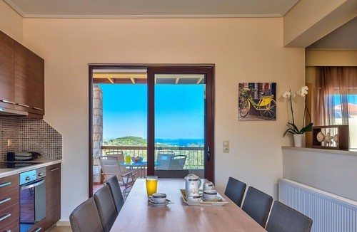 Agia Villa | Villa 'Margarita's 3' with Sea View, Wi-Fi and Air Conditioning