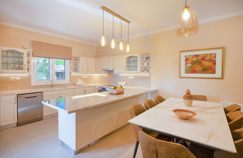 Kato Korakiana Villa | Villa Marifei - Pool, Garden, Sea Views, BBQ, 10 persons
