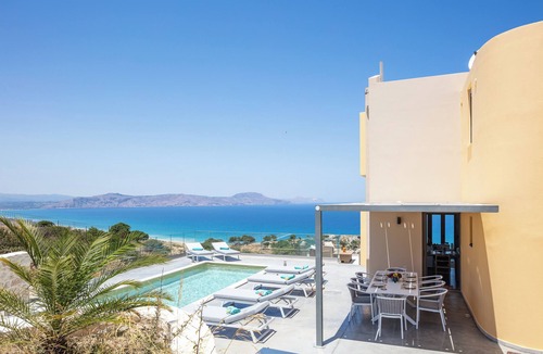 Karoti Villa | Villa mit Unglaublichem Blick auf das Meer und die Berge