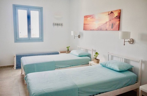 Plaka Villa | VILLA PERGOLA, a private villa with a private pool and an incredible view. Quiet neighborhood.