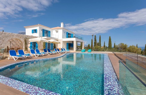 Askos Villa | Villa private pool, panoramic view!