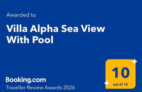 Volos Villa | Villa Sea View Complex with Shared pool